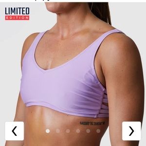 Born Primitive Ripple Bikini Top Orchid XS